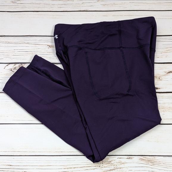 UA Under Armour Meridian Ankle Leggings - Picture 1 of 10